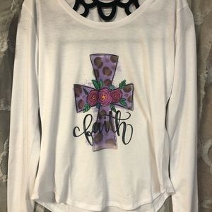 Sublimation Transfer Cross Long Sleeve